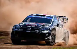 Voiture de rallye WRC